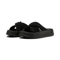 Klapki i japonki damskie - Damskie Klapki PUMA LEADCAT PLATFORM 40034001 – Czarny - miniaturka - grafika 1