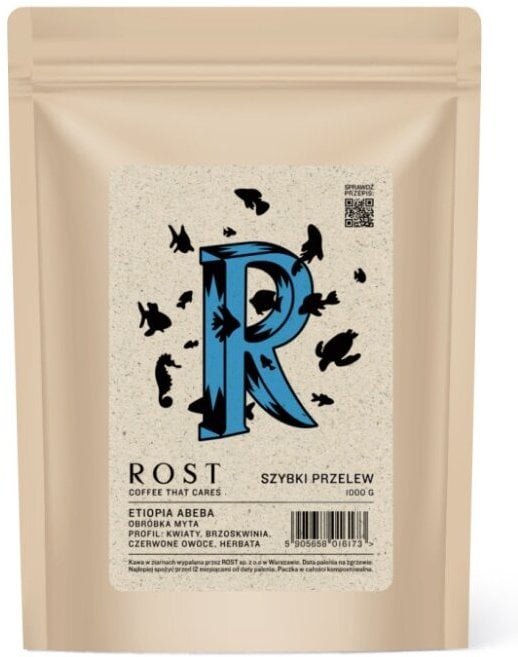 Kawa ziarnista ROST Etiopia Abeba Szybki Przelew 1kg