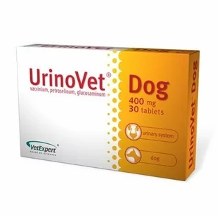 VetExpert UrinoVet Dog dla psów 30 tabletek 21435-uniw - Suplementy i witaminy dla psów - miniaturka - grafika 1