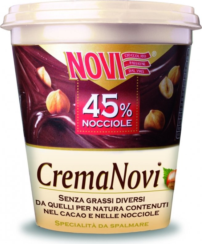 Masło z orzechów laskowych Crema 200g - Novi
