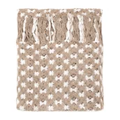 Apaszki i szaliki damskie - Szal Włóczkowe kokardki - miniaturka - grafika 1