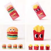 Temperówki - Temperówka Silikonowa Kawaii Fast Food - miniaturka - grafika 1