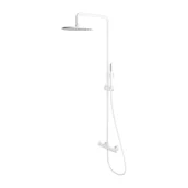 Zestawy prysznicowe - Omnires Kolumna prysznicowa Y biały mat Y1244MWM - miniaturka - grafika 1