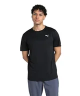 Koszulki męskie - M TAD Essential Poly Texture Tee PUMA Black - miniaturka - grafika 1