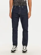 Spodnie męskie - Karl Lagerfeld Jeans Jeansy 245D1107 Granatowy Tapered Fit - miniaturka - grafika 1