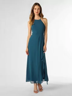 Sukienki - Vila - Damska sukienka wieczorowa, niebieski - grafika 1