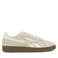 Sneakersy męskie - Sneakersy Reebok Club C Grounds Uk 100033075-M Beżowy - miniaturka - grafika 1
