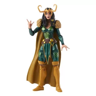 Hasbro Marvel Legends Series Loki, Agent von Asgard, opakowanie w stylu retro, 15 cm, 2 akcesoria F5886 - Figurki dla dzieci - miniaturka - grafika 1