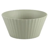 Miski i półmiski - Duża miska do sałatek i owoców zielona 25 x 12,8 cm - miniaturka - grafika 1