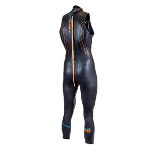 BLUESEVENTY Pianka triathlonowa bez rękawów REACTION SLEEVELESS 2022 męska - Pianki do pływania - miniaturka - grafika 4