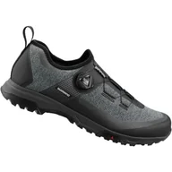 Buty rowerowe - Buty rowerowe ET701, czarne - miniaturka - grafika 1