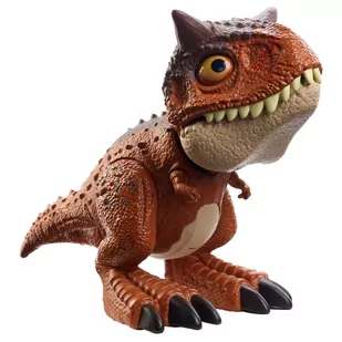 Fisher Price Jurassic World Karnotaur Toro Dino Gryz HBY84 456705 - Zabawki interaktywne dla dzieci - miniaturka - grafika 2