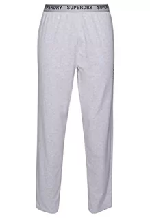 Bluzy męskie - Superdry Recycled Sleepwear Pant Bluza męska, Cozy Light Grey Marl, M - grafika 1