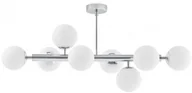 Lampy sufitowe - Kaspa : lampa CUMULUS 3 srebrna 10755803 - miniaturka - grafika 1