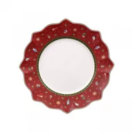 Talerze - Villeroy & Boch Toy's Delight Talerz obiadowy czerwony średnica: 29 cm (14-8585-2620) - miniaturka - grafika 1
