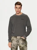 Koszulki męskie - G-Star Raw Longsleeve D25163 B564 Szary Loose Fit - miniaturka - grafika 1