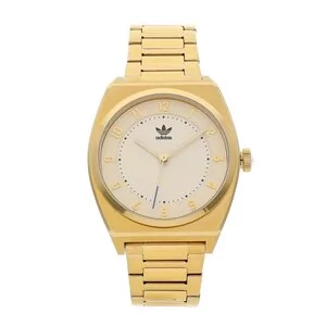 Zegarek Zegarek adidas Originals - Style Code Two AOSY22026 Gold/Gold - Zegarki męskie - miniaturka - grafika 1