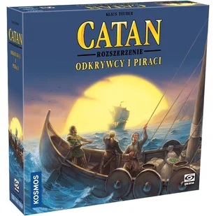 Catan. Odkrywcy i Piraci. Rozszerzenie Galakta - Klaus Teuber - gra - Gry planszowe - miniaturka - grafika 1