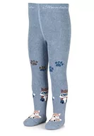 Rajstopy - Sterntaler Rajstopy chłopięce zwierzęta leśne, niebieskie, normalne - miniaturka - grafika 1