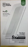 Szkła hartowane na telefon - Szkło hartowane BodyGuardz Pure 3 do iPhone 14 Plus/iPhone 13 Pro Max - miniaturka - grafika 1