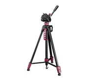 Statywy fotograficzne - Hama - Statyw do aparatu 160 cm czarno/czerwony - miniaturka - grafika 1