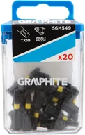 Bity - Graphite Bity udarowe TX10 x 25 mm, 20 szt. - miniaturka - grafika 1