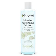 Płyny micelarne - NACOMI Micellar Cleansing Water płyn micelarny do demakijażu twarzy i oczu łagodzący 400ml - miniaturka - grafika 1