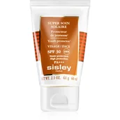 Balsamy i kremy do opalania - Sisley Paris Super Soin Solaire Visage spf30 - miniaturka - grafika 1
