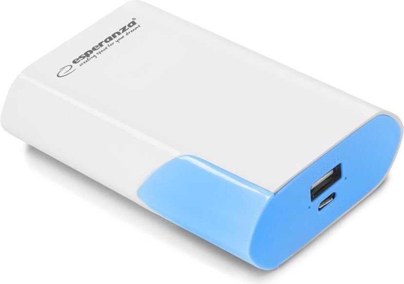 Esperanza Boson 6000 mAh Biało-niebieski EMP111WB