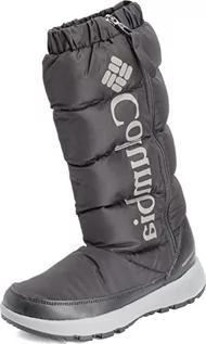 Śniegowce damskie - Columbia Damskie buty zimowe Paninaro Omni-Heat Tall, Black Stratus, 36 EU - grafika 1