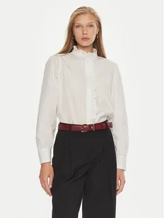 Tommy Hilfiger Koszula WW0WW43529 Biały Relaxed Fit - Koszule damskie - miniaturka - grafika 1