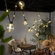 Lampy ogrodowe - STAR TRADING Łańcuch świetlny LED Bolla, przezroczysty, tworzywo sztuczne Długość 5,3 m - miniaturka - grafika 1