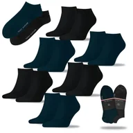 Skarpetki męskie - TOMMY HILFIGER Zestaw Skarpet Męskich Stopki 023 Bawełna 6 par 39/42 - miniaturka - grafika 1