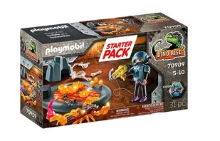 Playmobil Dino Rise 70909 Starter Pack Walka z ognistym skorpionem, od 5 lat 70909 - Figurki dla dzieci - miniaturka - grafika 1