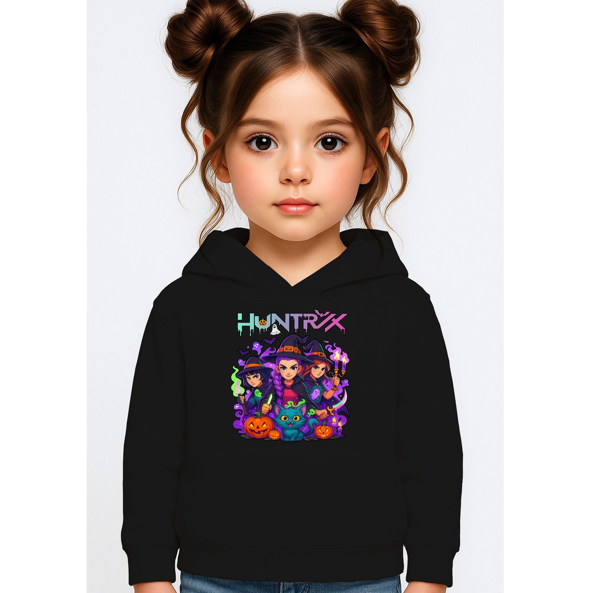 BLUZA DZIECIĘCA HUNTRIX HALLOWEEN 146-152 Z KAPTUREM BAWEŁNIANA JAKOŚĆ