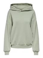 Bluzy damskie - ONLY Bluza Scarlet 15355809 Zielony Regular Fit - miniaturka - grafika 1