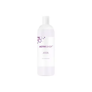 ACTIVESHOP ACETON TRUSKAWKOWY 100 ML - Zmywacze i cleanery do paznokci - miniaturka - grafika 1