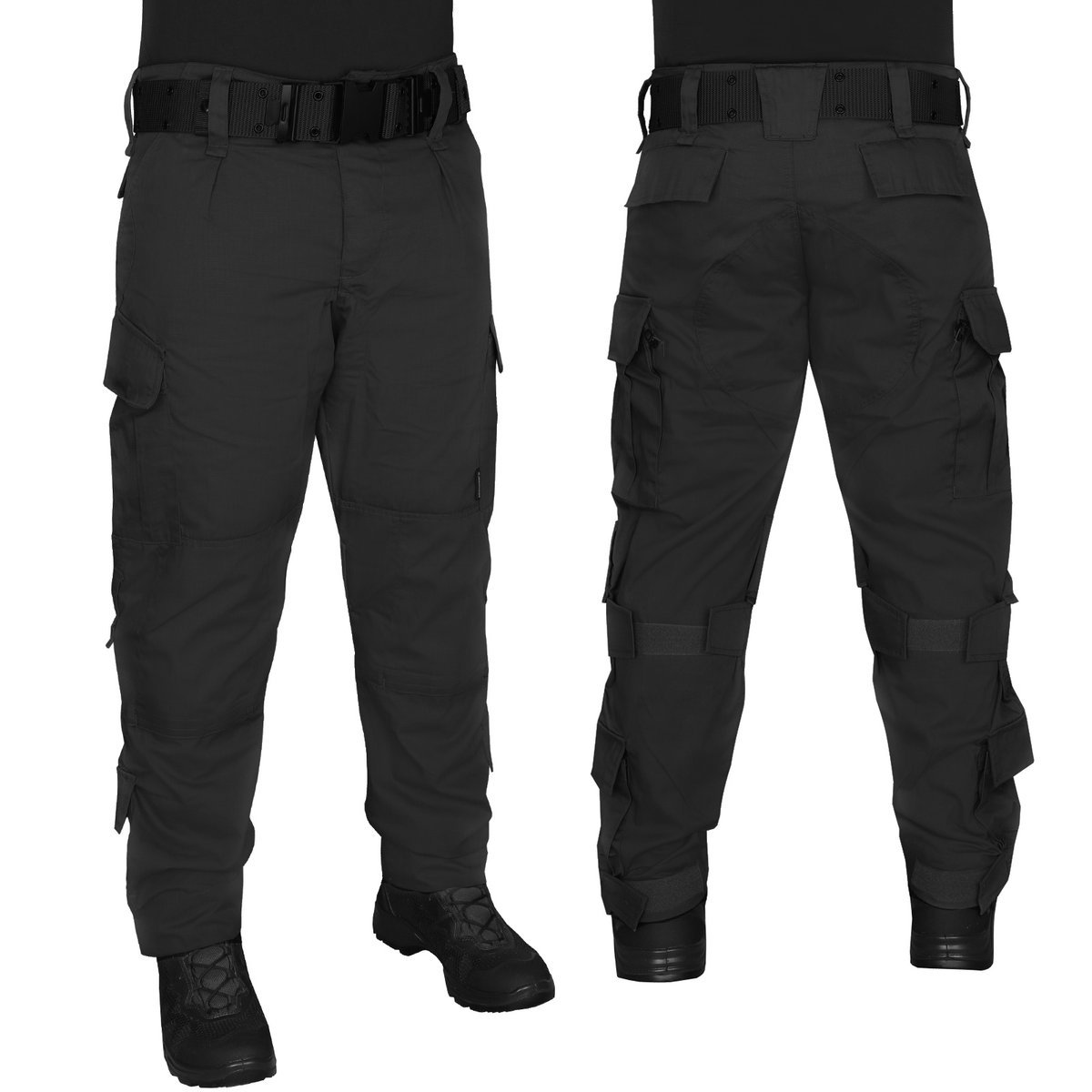 Dominator Urban Combat Urban Combat Spodnie Wojskowe Bojówki 124L Czarny L