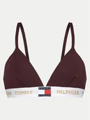 Biustonosze - Tommy Hilfiger Biustonosz braletka UW0UW05651 Bordowy - miniaturka - grafika 1