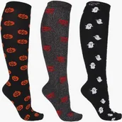 Skarpetki jeździeckie - Podkolanówki jeździeckie Halloween - QHP - 3-pak - miniaturka - grafika 1