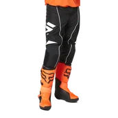 Odzież motocyklowa - Spodnie Cross Shift White Label Rokr Czarny/Złamany Biały32 - miniaturka - grafika 1