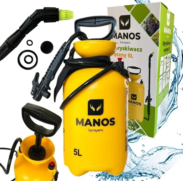 Opryskiwacz Ciśnieniowy Ręczny MANOS 5L lanca 35-70cm