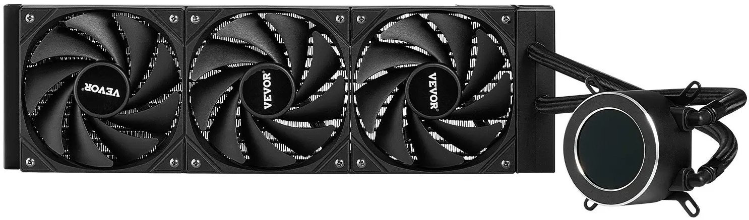 Chłodzenie wodne SilentiumPC Chłodzenie wodne CPU AIO 360mm 3x120mm LCD PWM Intel AMD