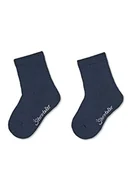 Skarpetki damskie - Sterntaler Dziecięce skarpety Calzini Dp Uni Chaussettes do łydki (2 sztuki), Niebieski (morski 300), Jeden rozmiar - miniaturka - grafika 1