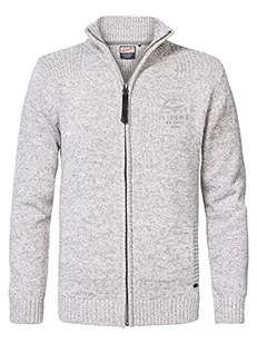 Petrol Industries MEN Męska kurtka z dzianiny, antyczna biel, XXXL, Antique White, 3XL - Kurtki męskie - miniaturka - grafika 1