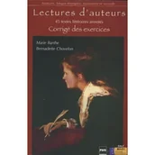 Książki do nauki języka francuskiego - Lectures dauteurs corrige - Marie Barthe - podręcznik - miniaturka - grafika 1