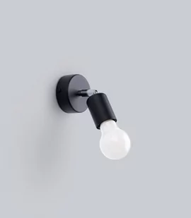 Minimalistyczny kinkiet z odsłoniętą żarówką SL.1120 z serii FORNES  - Lampy ścienne - miniaturka - grafika 1
