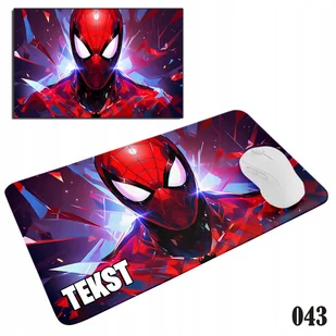 PODKŁADKA POD MYSZKĘ MYSZ WZORY DO WYBORU - SPIDERMAN WZORY 20x24cm - Podkładki pod mysz - miniaturka - grafika 1