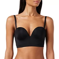 Biustonosze - Wonderbra Biustonosz Backless Damski bez pleców, czarny, 70D - miniaturka - grafika 1