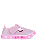 Buty dla dziewczynek - Nelli Blu Kapcie CF2500-3(DZ) Różowy - miniaturka - grafika 1